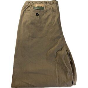 ORVIS Bush Poplin NEW Drawstring Pants 38 x 26  Short NEW